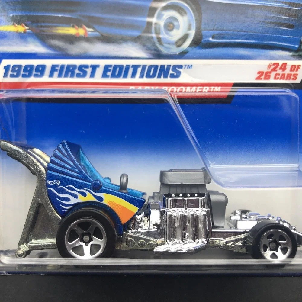 Hot Wheels Baby Boomer Car Buggy 1999 First Editions Blue Diecast 1/64 Scale 680